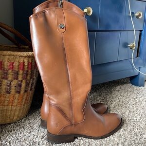 Frye inside-zip knee boots